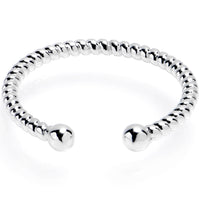 Rope Style Textured Look Adjustable Toe Ring