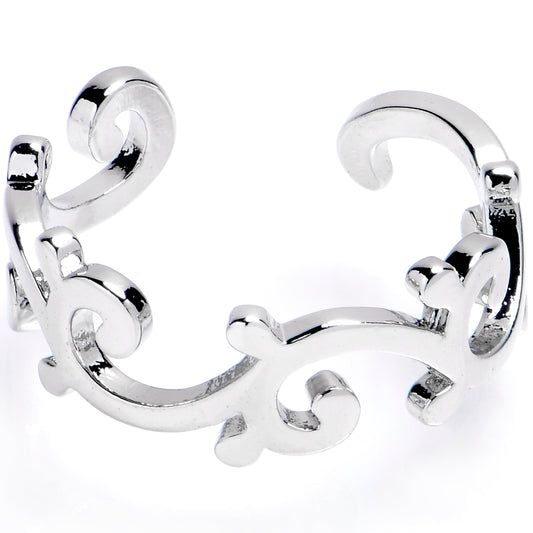Lacy Looking Adjustable Toe Ring