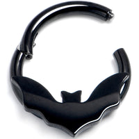 16G 5/16 Black Bat Precision Hinged Segment Ring