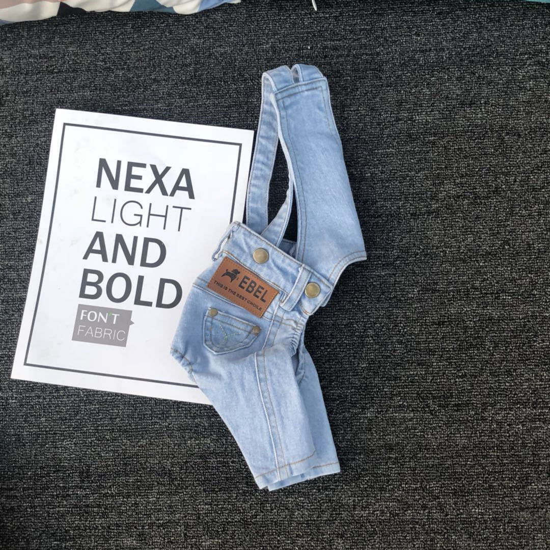 Denim Jumpsuit for Small Pets - Jaico Online Shop