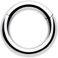 14G 1/4 316L Surgical Steel Precision Hinged Segment Hoop