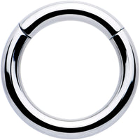 8G 9/16 316L Surgical Steel Precision Hinged Segment Hoop
