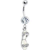 Crystalline Gem Beach Sandal Belly Ring