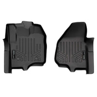 SMARTLINER Custom Fit Floor Liners For 2012-2016 F-250/F-350/F-450/F-550 Super Duty with Raised Drivers Side Pedal