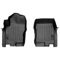 SMARTLINER Custom Fit Floor Liners For 2008-2021 Nissan Frontier with Dual Drivers Side Floor Posts