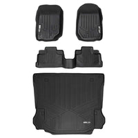 SMARTLINER Custom Fit Floor Liners For 2011-2013 Jeep Wrangler Unlimited (4-Door)