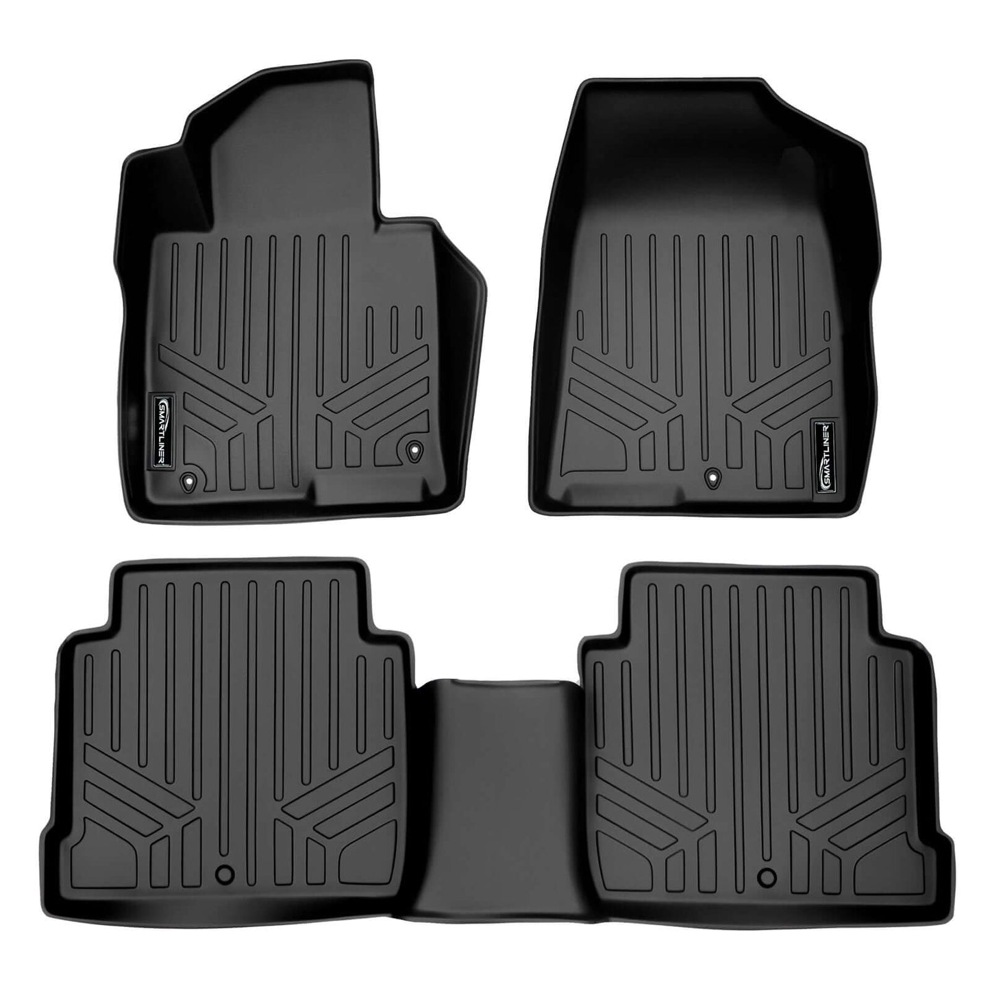SMARTLINER Custom Fit Floor Liners For 2016-2019 Hyundai Sonata Hybrid