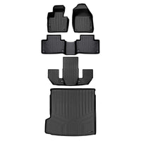 SMARTLINER Custom Fit Floor Liners For 2020-2025 Volvo XC90 (6 Passenger Models. No Plug-in Hybrid Models)