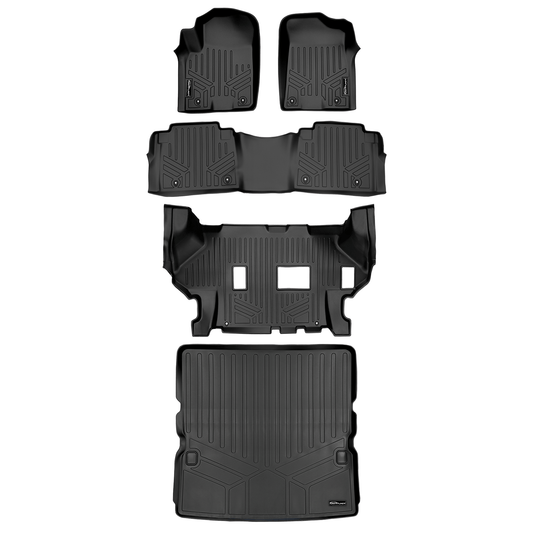 SMARTLINER Custom Fit Floor Liners For 17 18 Armada/11 13 Infiniti QX56/2014 2018 QX80