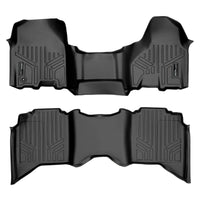 SMARTLINER Custom Fit Floor Liners For 2009-2012 Dodge Ram 1500 Crew Cab/2010-2012 2500/3500 Crew Cab (4 Full Size Doors)