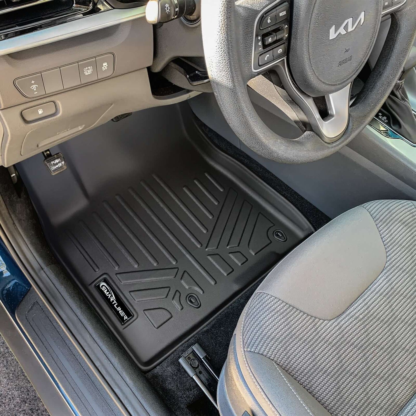 SMARTLINER Custom Fit Floor Liners For 2018-2025 Kia Niro (Plug-in Hybrid Models Only)