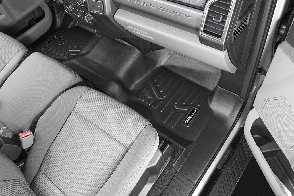 SMARTLINER Custom Fit Floor Liners For 2017-2025 Ford F-250/F-350 Super Duty SuperCab with 1st Row Bench Seat