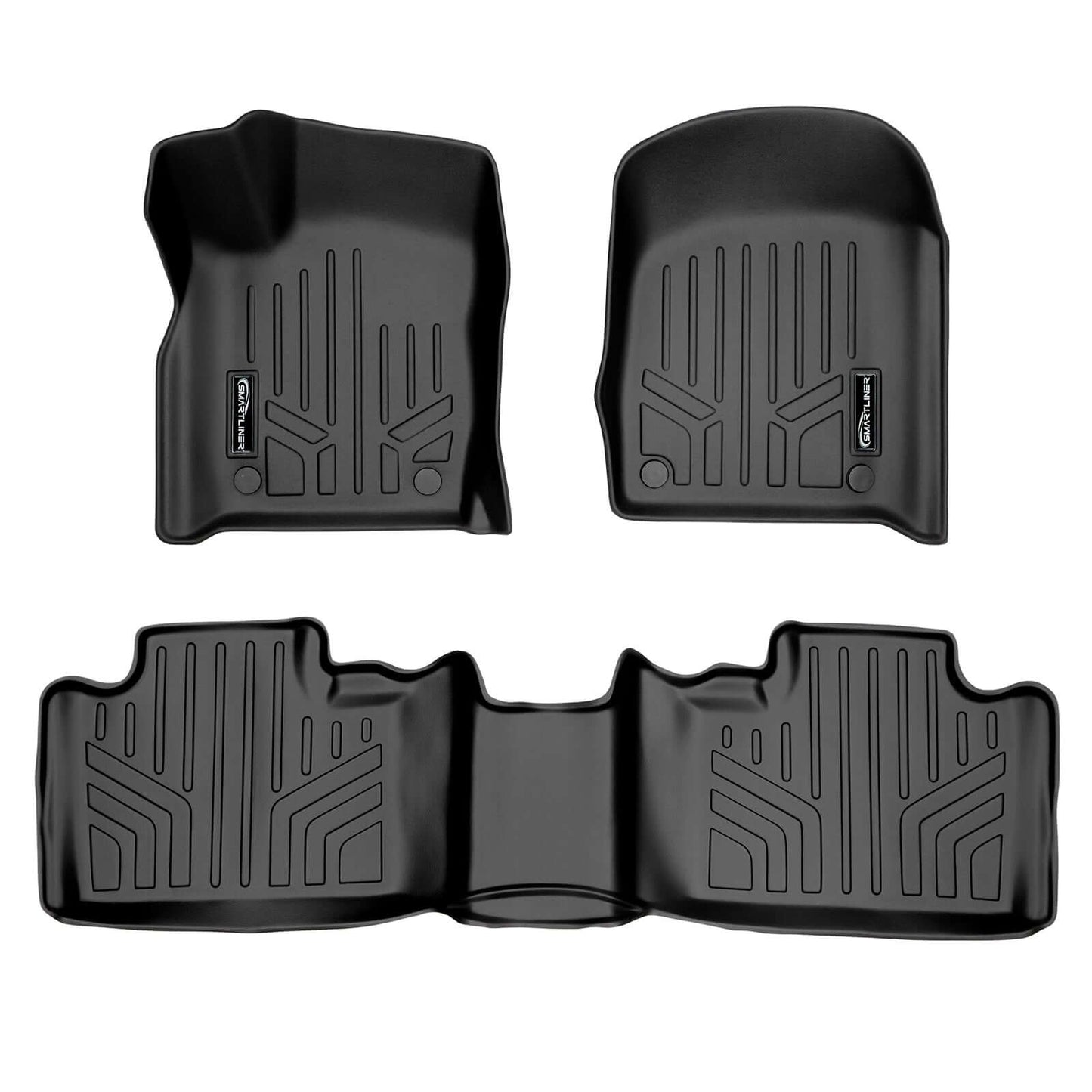 Smart Trim™ Custom Fit Floor Liners For 2016-2021 Jeep Grand Cherokee