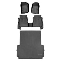 SmartCoverage™ Custom Fit Floor Liners For 2020-2025 Jeep Gladiator with Lockable Rear Underseat Storage