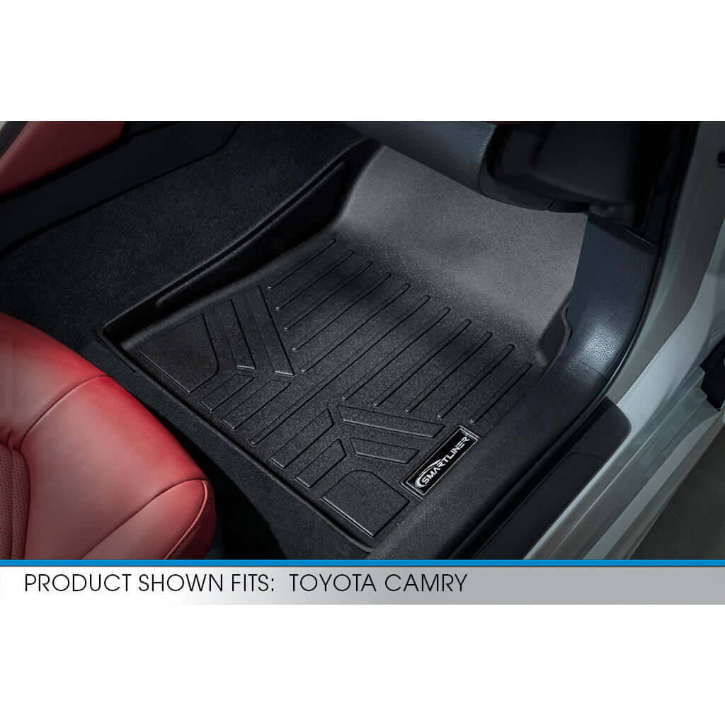 SMARTLINER Custom Fit Floor Liners For 2018-2025 Toyota Camry Standard Models Only (No Hybrid)
