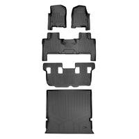 Smart Trim™ Custom Fit Floor Liners For 2007 - 2010 Ford Expedition/Lincoln Navigator (with Console)