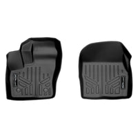 SMARTLINER Custom Fit Floor Liners For 2014-2021 Transit Connect With Carpet Flooring (Long Wheelbase & 2nd Row Bench Seat)
