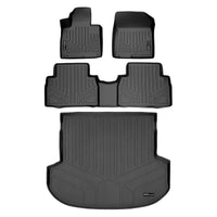 SMARTLINER Custom Fit Floor Liners For 2019-2020 Hyundai Santa Fe (5 Passenger Models)
