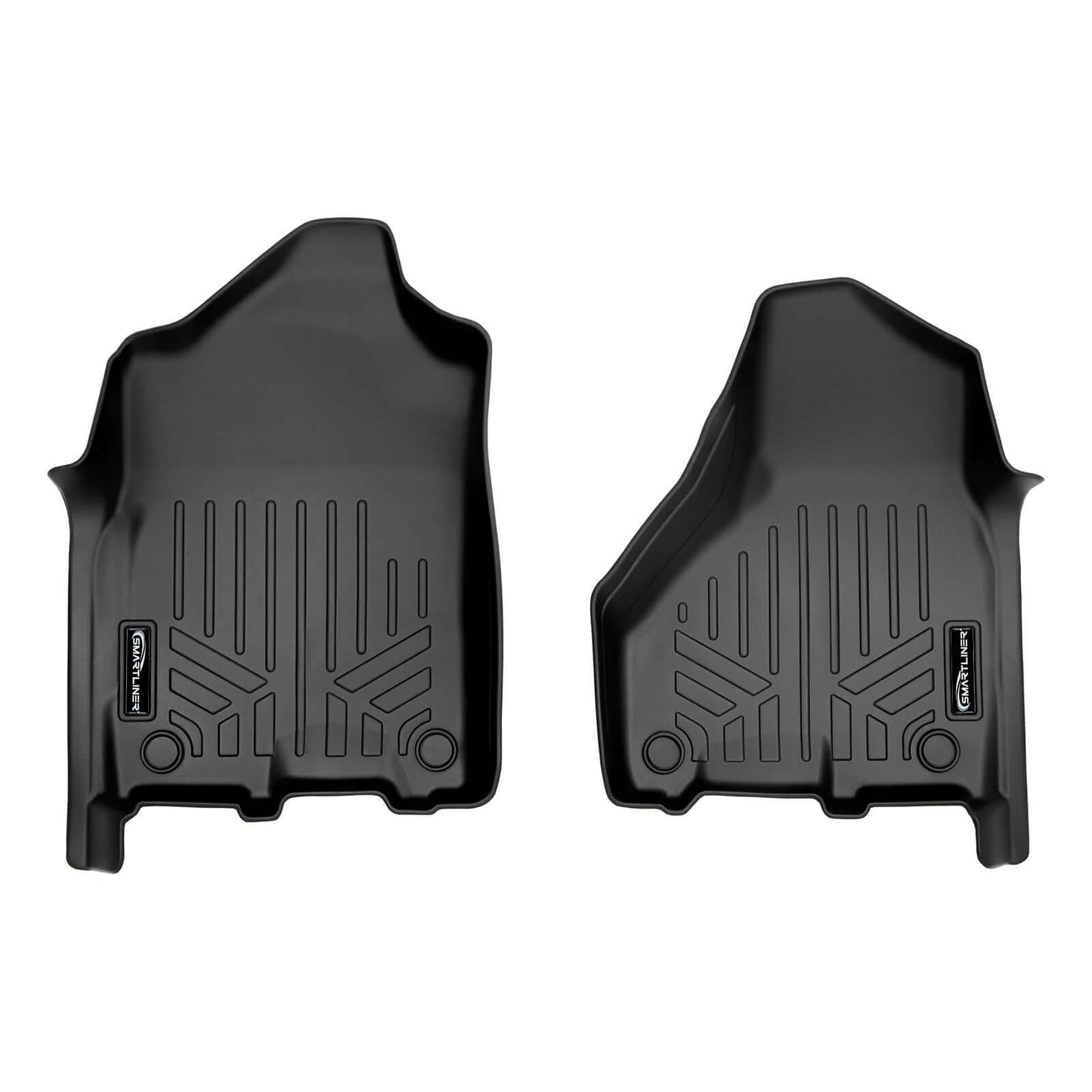 SMARTLINER Custom Fit Floor Liners For 2019-2025 Ram 2500/3500 Crew Cab with Limited Trim 1st Row Bucket Seats