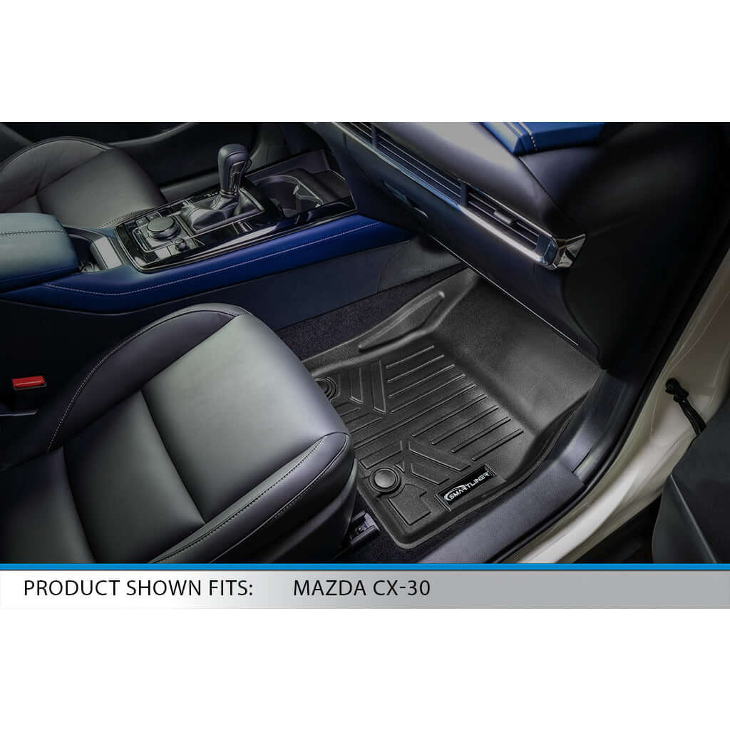 SMARTLINER Custom Fit Floor Liners For 2020-2025 Mazda CX-30 (FWD)