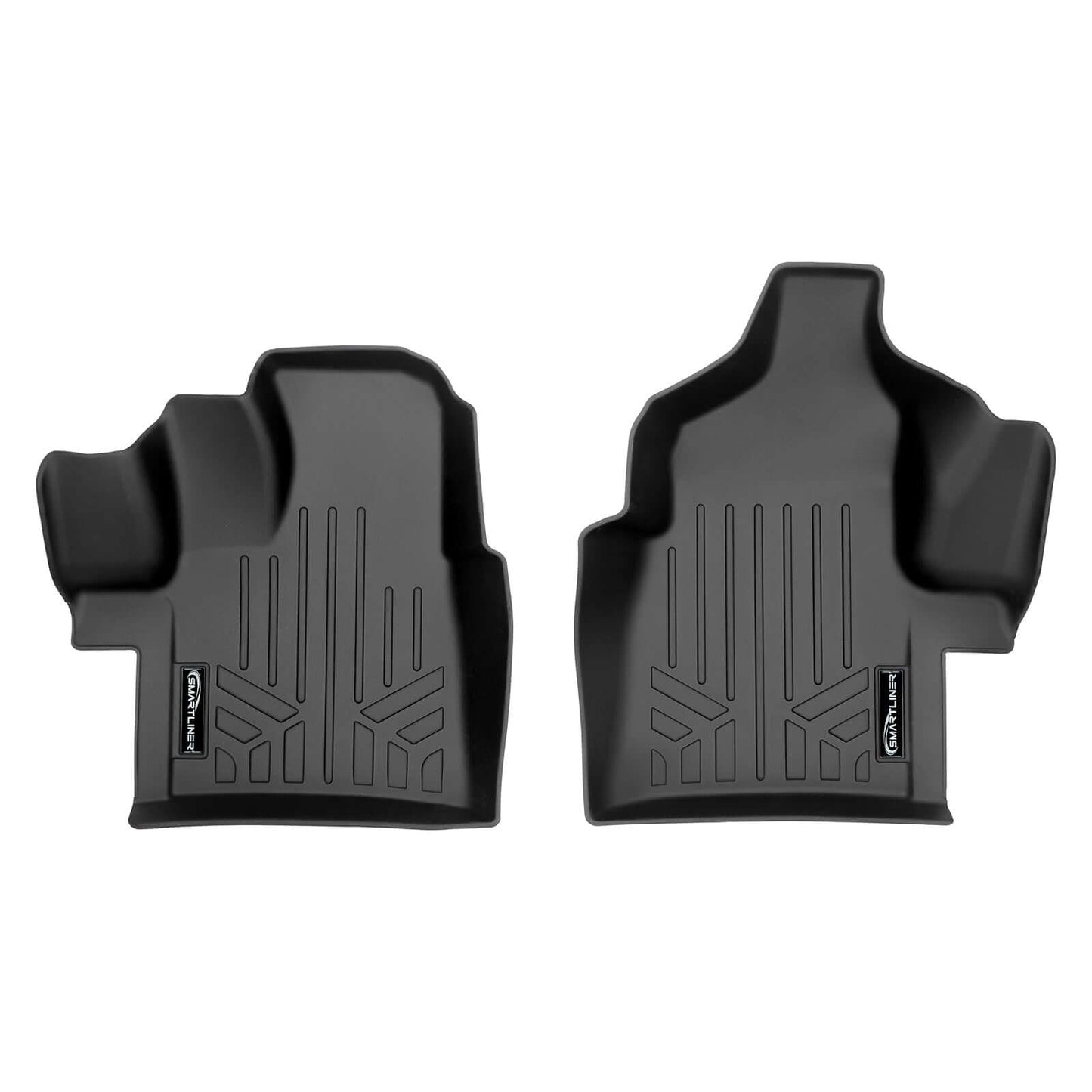 SMARTLINER Custom Fit Floor Liners For 2023-2025 Ford Transit (Vinyl Flooring Not Over the Hump)