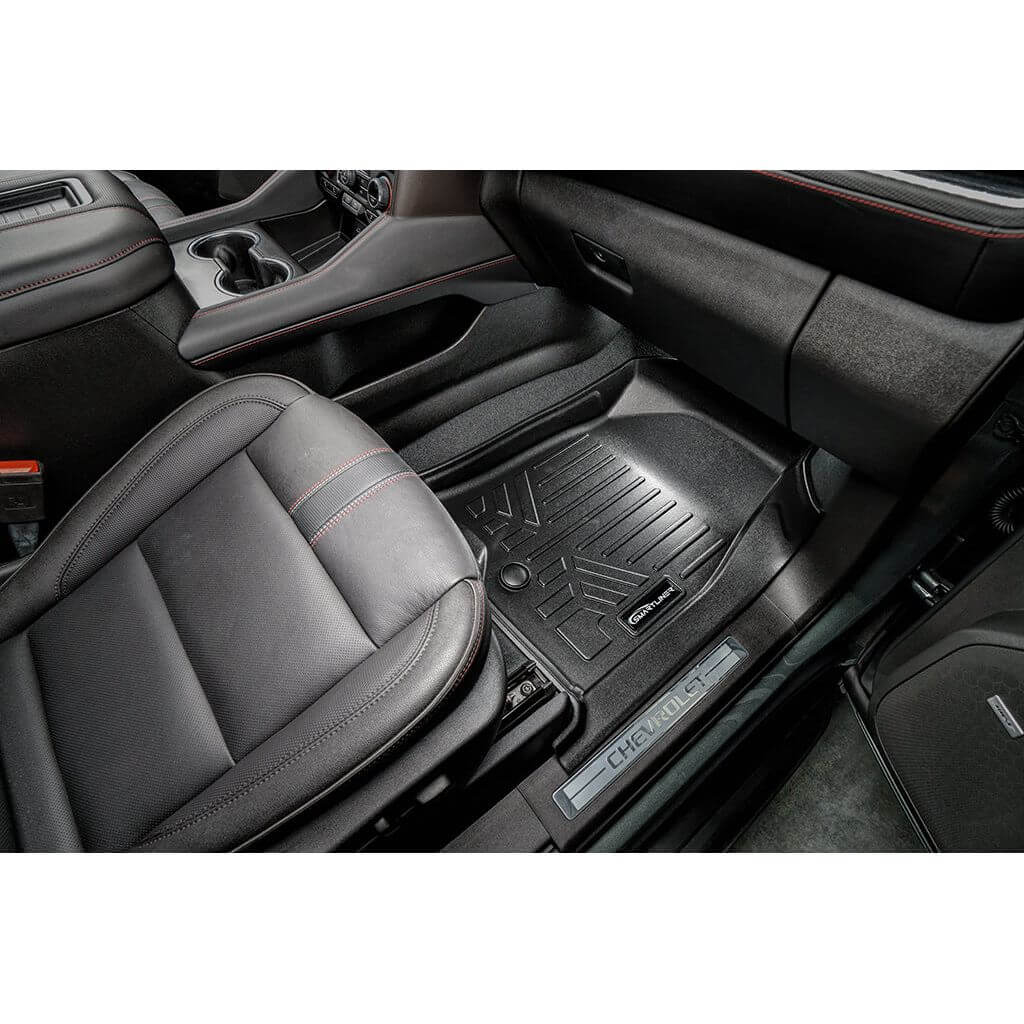 SMARTLINER Custom Fit Floor Liners For 2021-2025 Cadillac Escalade with 2nd Row Bench Seat