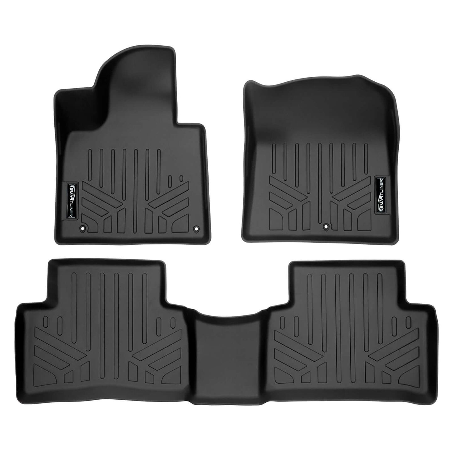 SMARTLINER Custom Fit Floor Liners For 2021-2025 Kia Sorento (with 2nd Row Bucket Seats)
