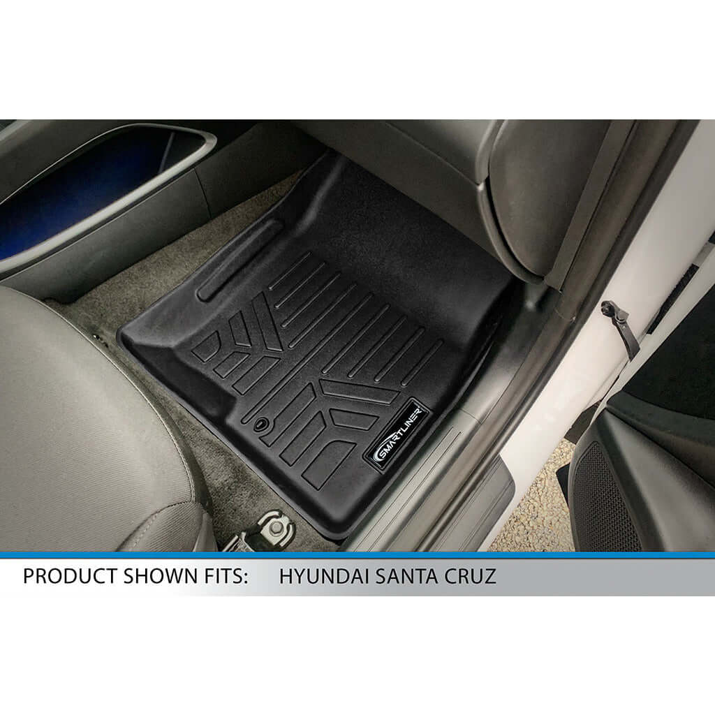 SMARTLINER Custom Fit Floor Liners For 2022-2025 Hyundai Santa Cruz