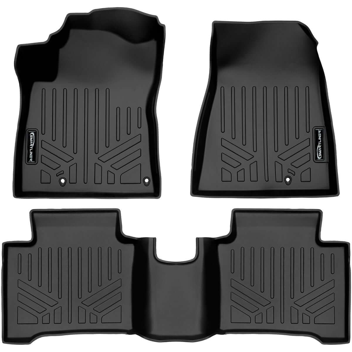 SMARTLINER Custom Fit Floor Liners For 2022-2025 Volkswagen Taos (FWD Models)