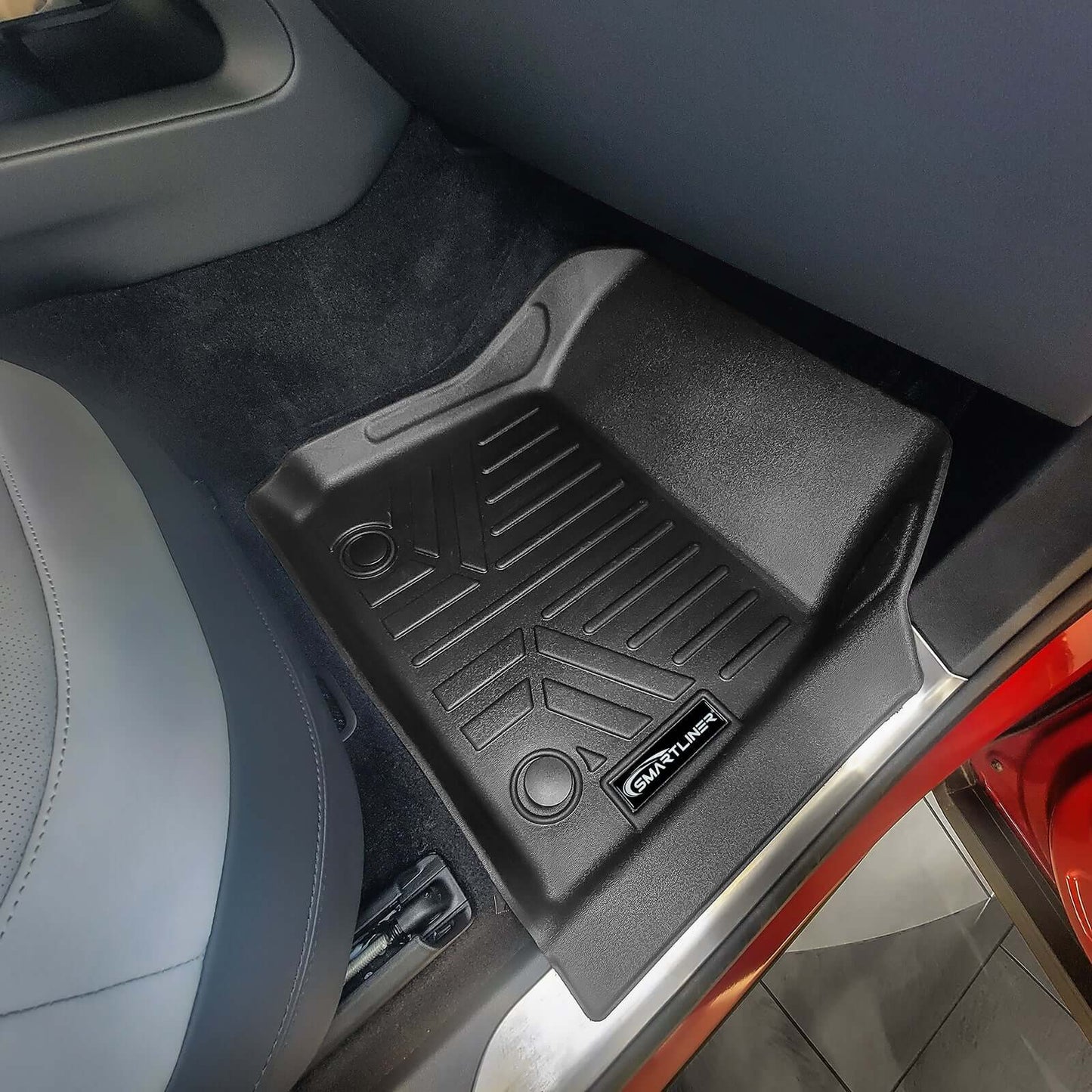 SMARTLINER Custom Fit Floor Liners For 2022-2025 Land Rover | Range Rover 5th Generation SWB (Standard Wheel Base) without executive class rear seats