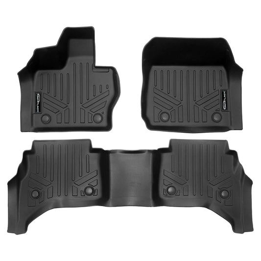 SMARTLINER Custom Fit Floor Liners For 2022-2025 Land Rover | Range Rover 5th Generation SWB (Standard Wheel Base) with executive class rear seats
