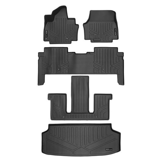 SMARTLINER Custom Fit Floor Liners Compatible With 2024-2025 Kia EV9