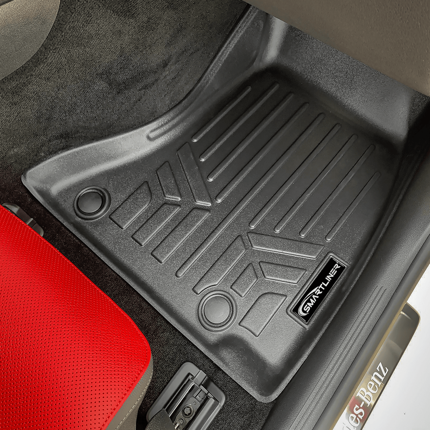 SMARTLINER Custom Fit Floor Liners For 2022-2025 Mercedes Benz C-Class (Sedan Models Only)
