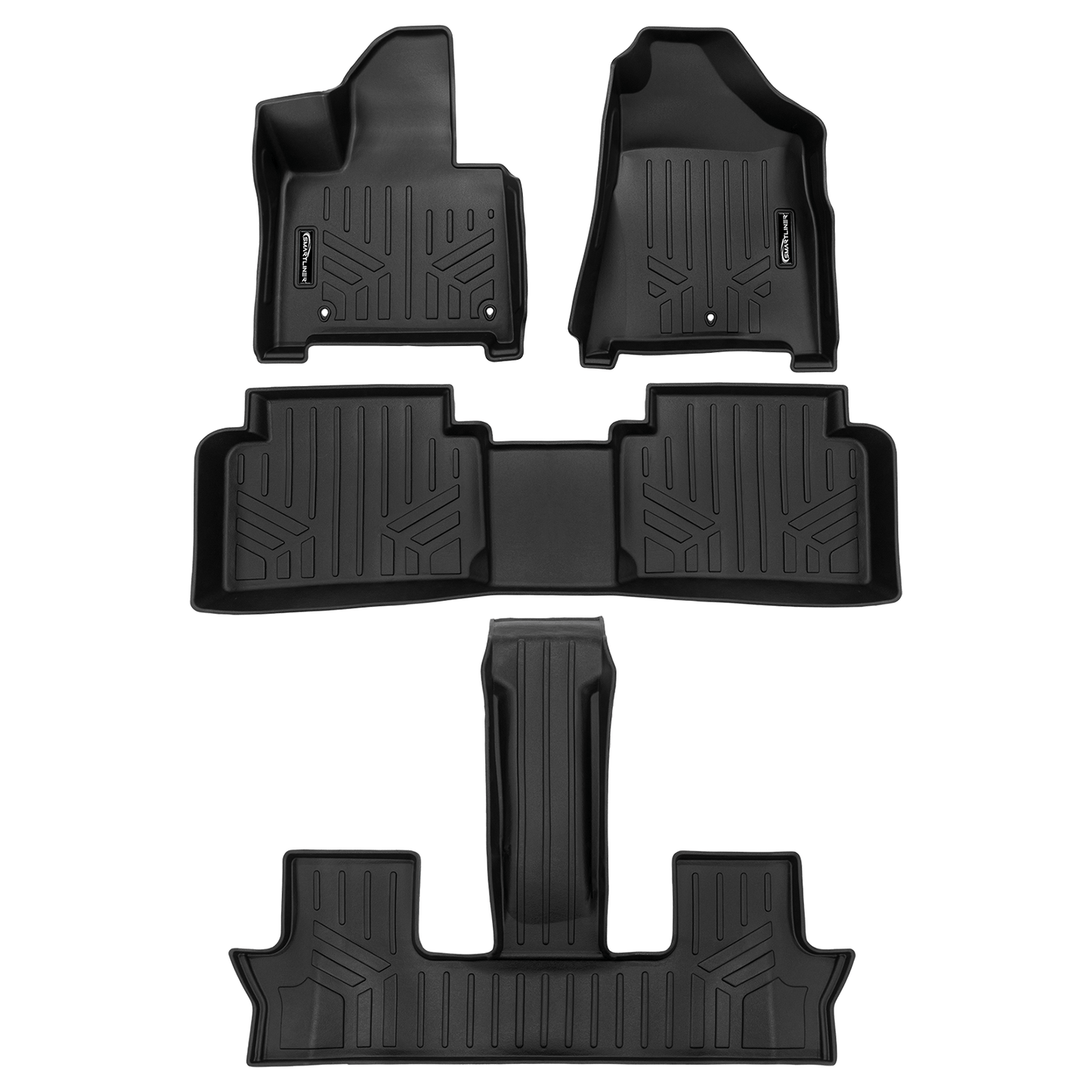 SMARTLINER Custom Fit Floor Liners For 2024-2026 Hyundai Santa Fe (SG)