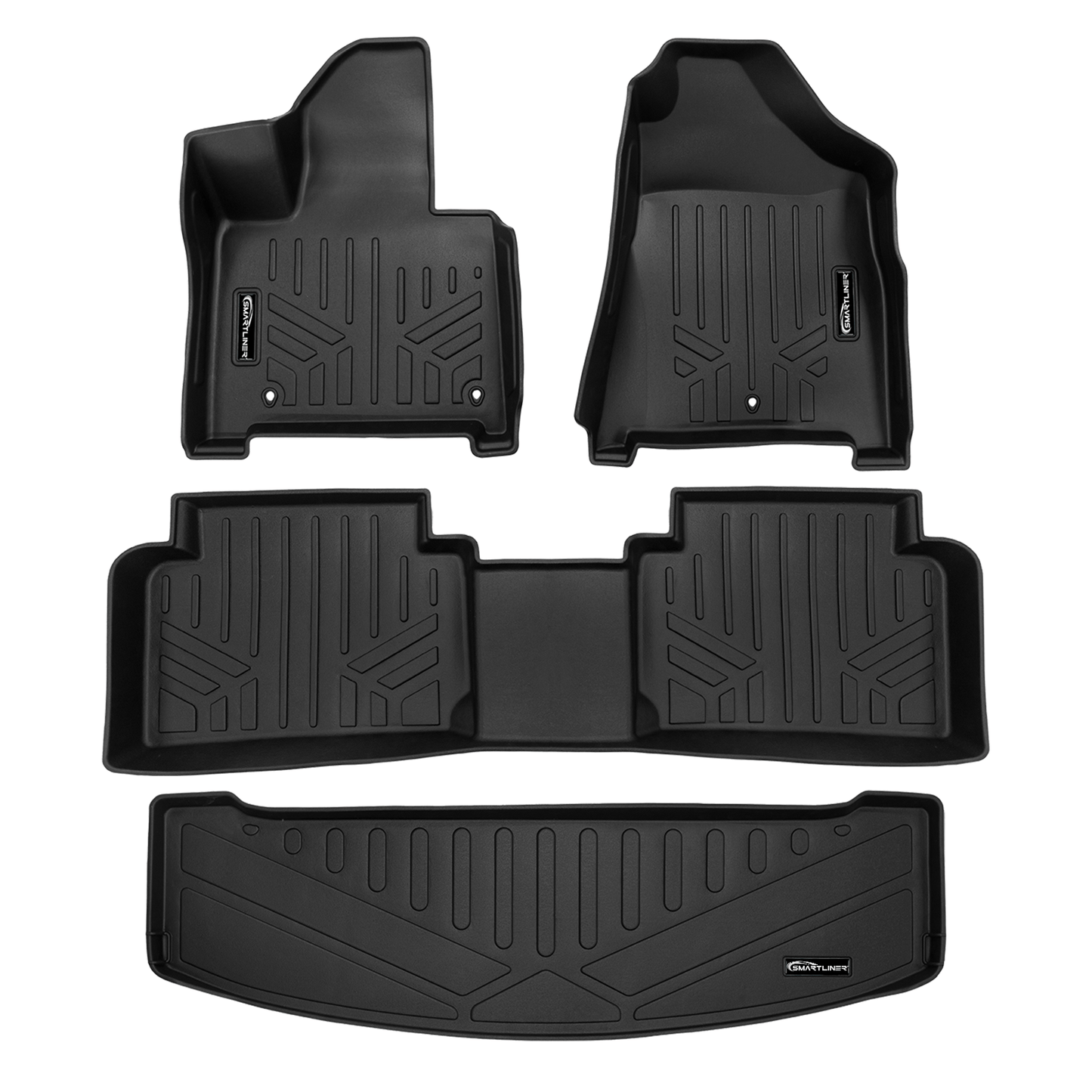 SMARTLINER Custom Fit Floor Liners For 2024 - 2026 Hyundai Santa Fe