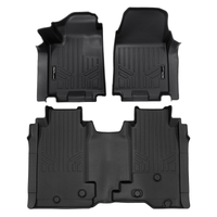 SMARTLINER Custom Fit Floor Mat Liner Set Compatible With 2025-2026 Chevrolet Silverado EV /GMC Sierra EV