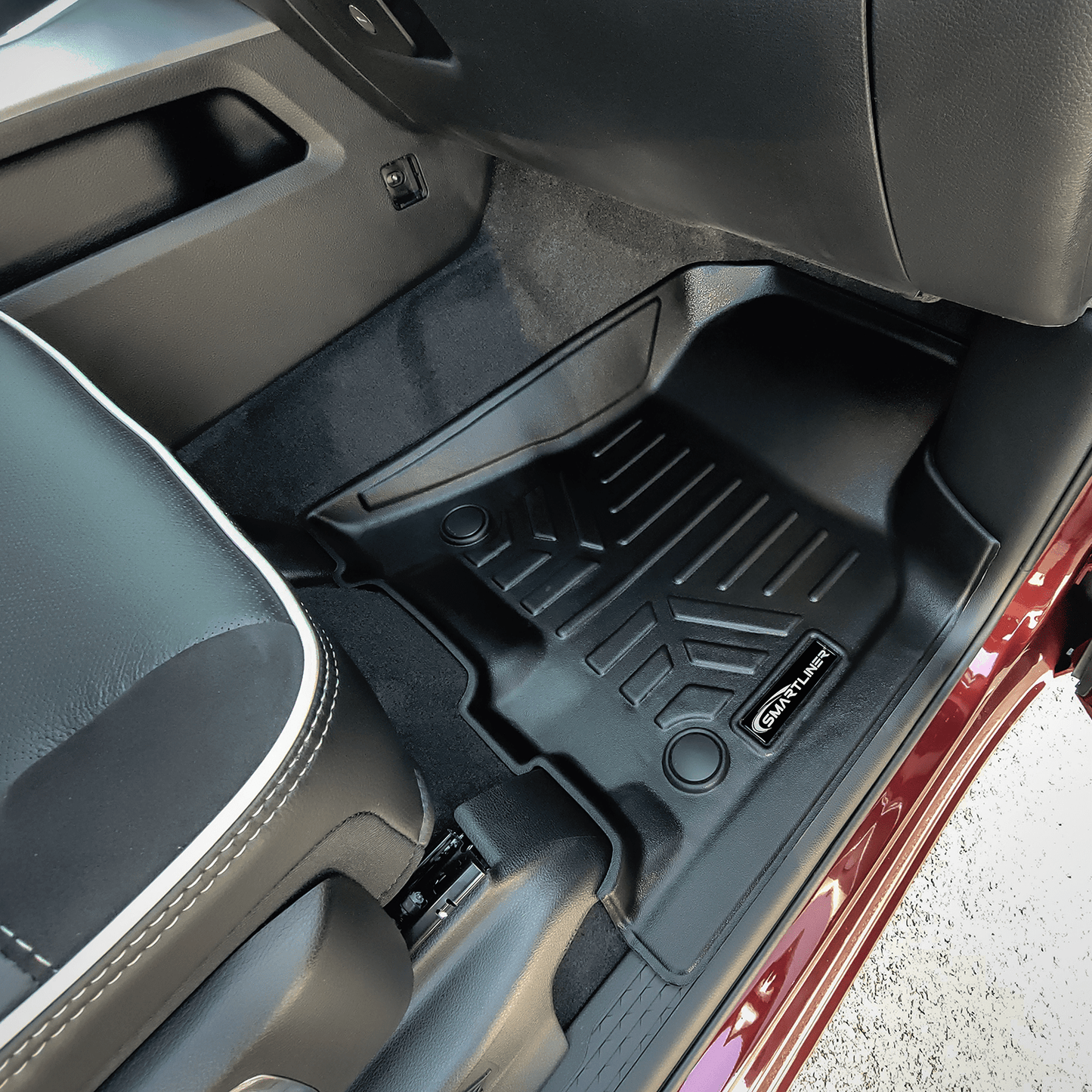 SmartCoverage™ Custom Fit Floor Liners For 2025-2026 Ram 1500 Crew Cab with Rear Underseat Storage Box