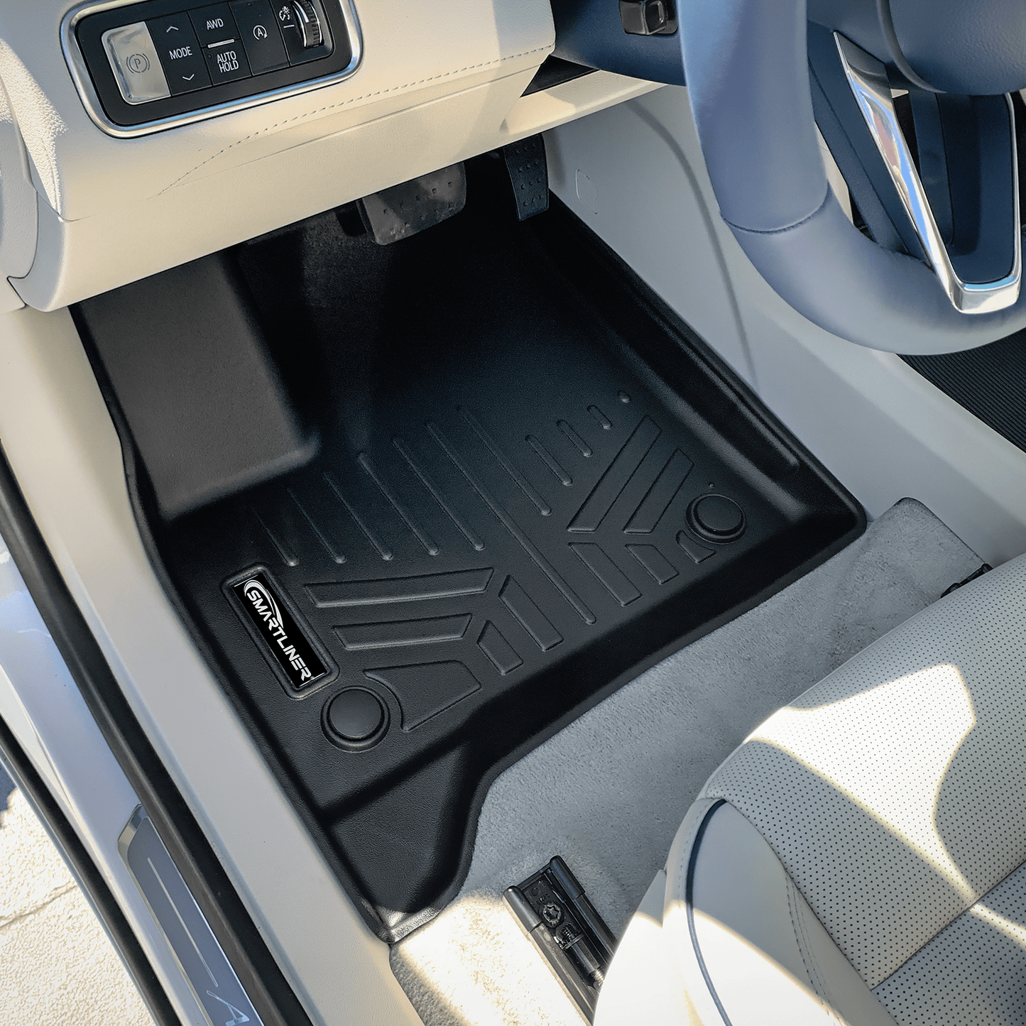 SMARTLINER Custom Fit Floor Liners For 2024-2026 GMC Acadia/Chevrolet Traverse/Buick Enclave with 2nd Row Bench Seats
