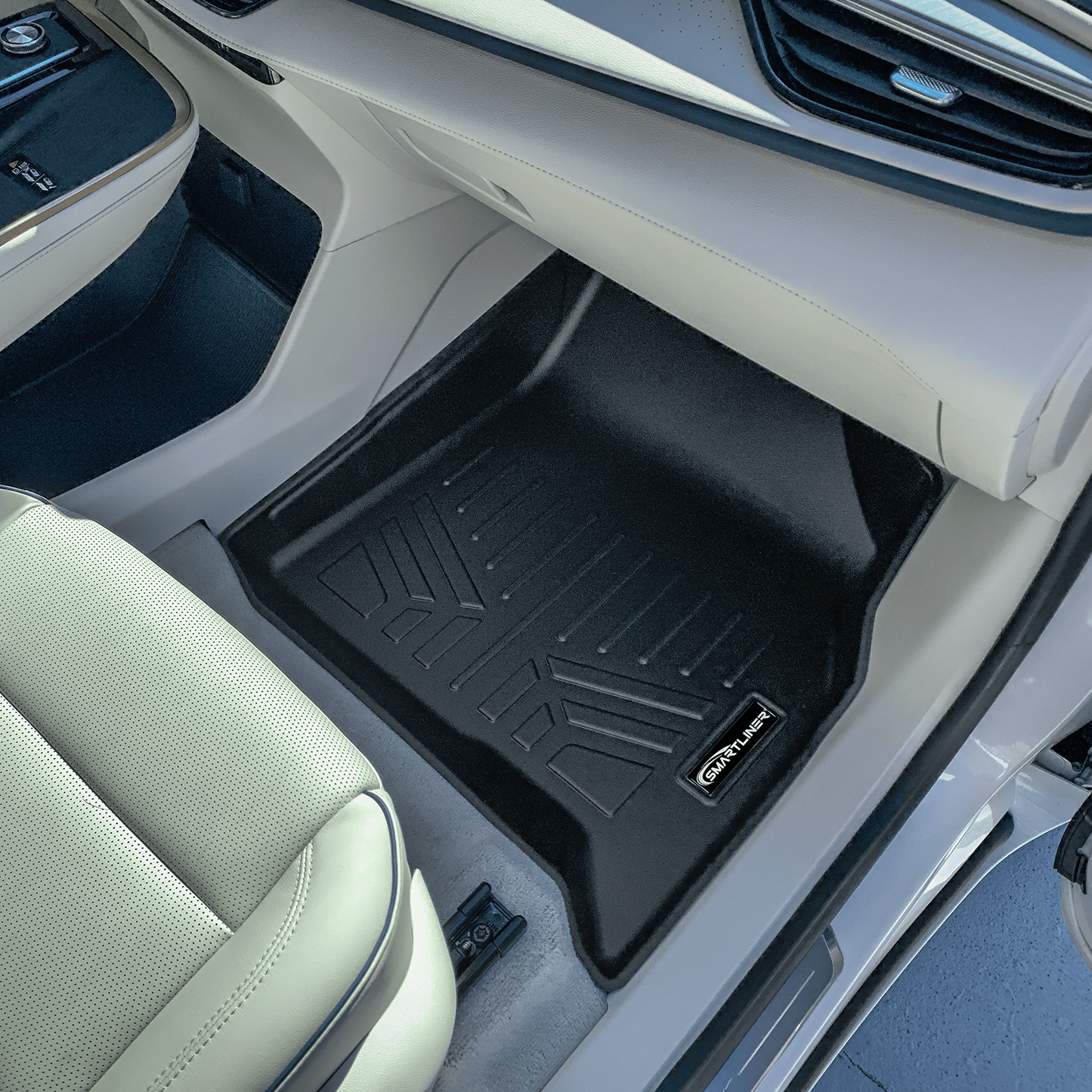 SMARTLINER Custom Fit Floor Liners For 2024-2026 GMC Acadia/Chevrolet Traverse/Buick Enclave with 2nd Row Bench Seats