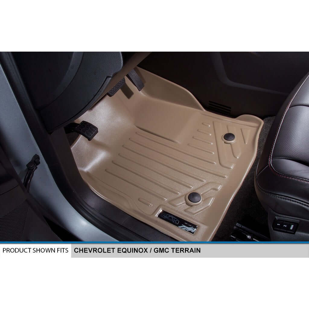 Smart Trim™ Custom Fit Floor Liners For 2011-2017 Chevy Equinox / GMC Terrain (with Dual Front Floor Posts)