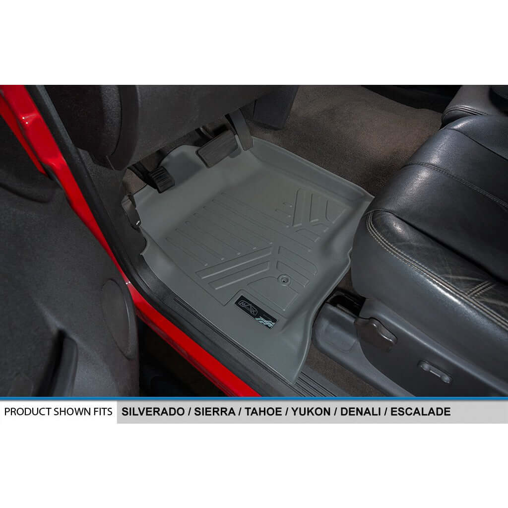 SMARTLINER Custom Fit Floor Liners For 2007-2013 Chevrolet Avalanche
