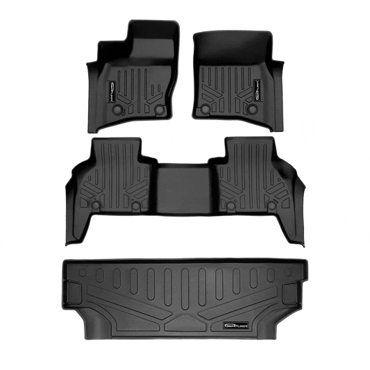 SMARTLINER Custom Fit Floor Liners For 2023-2025 Land Rover Defender 130 8 Passenger