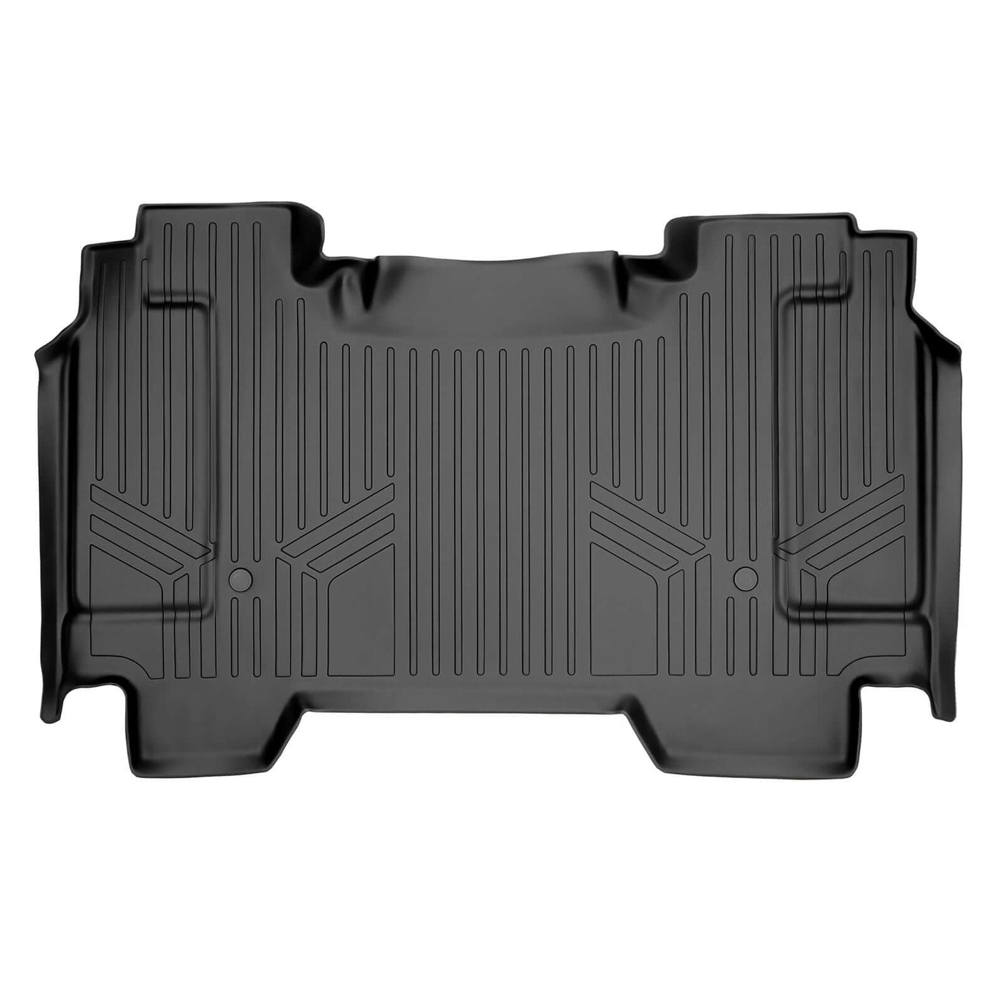 SMARTLINER Custom Fit Floor Liners For 2019 - 2024 Ram 1500 Crew Cab Vinyl Flooring without Rear Underseat Storage Box