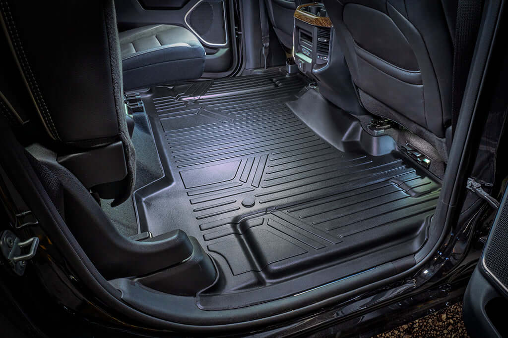 SmartCoverage™ Custom Fit Floor Liners For 2021-2024 Ram 1500 TRX without Rear Underseat Storage Box