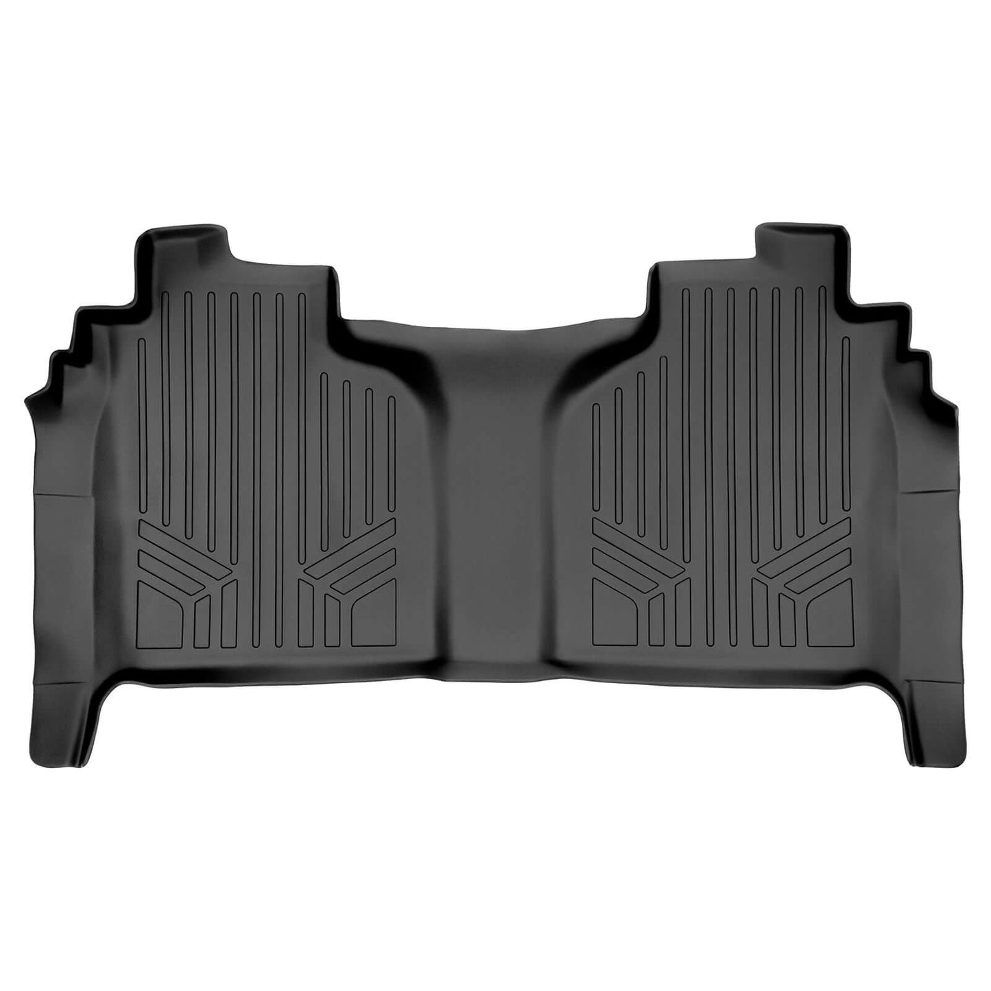 SMARTLINER Custom Fit Floor Liners Compatible With 2020-2025 Chevrolet Silverado 2500 HD | 3500 HD (Crew Cab|Carpeted Flooring|1st Row Bench Seat|Without Over the Hump Coverage|with 2nd Row Underseat Storage)