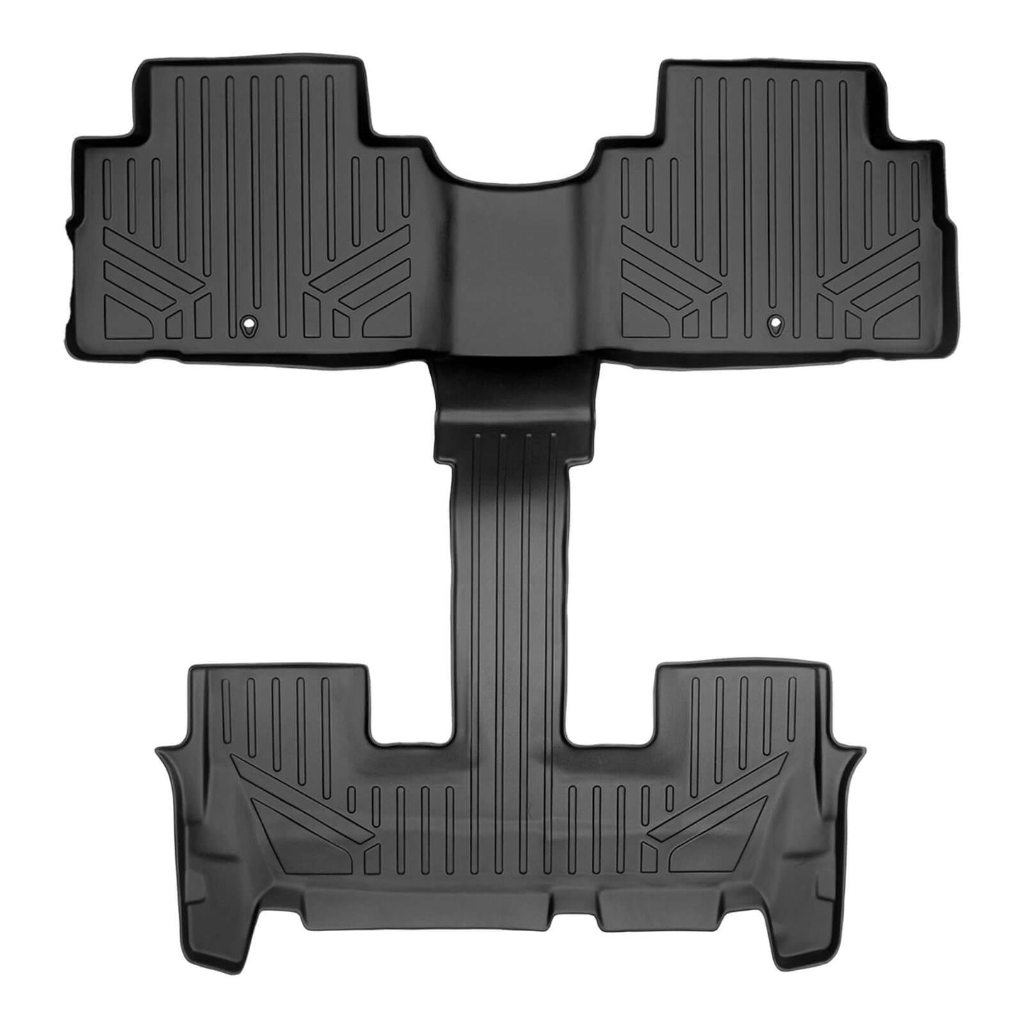 SMARTLINER AUTO™ Custom Fit Floor Liners For 2020-2025 Hyundai Palisade with 2nd Row Bucket Seat No Center Console with in between Coverage