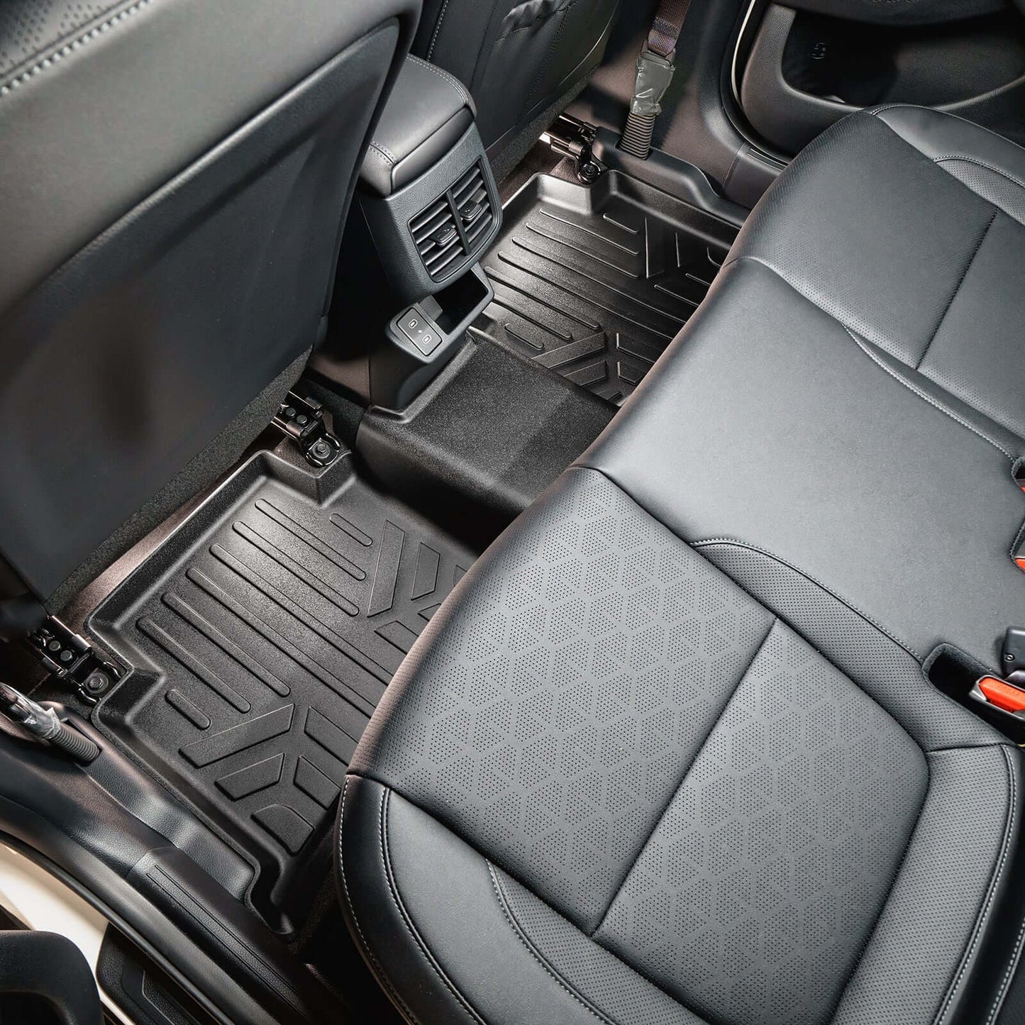 SMARTLINER Custom Fit Floor Liners For 2024 - 2025 Kia Seltos with Cargo Area in Upper Position