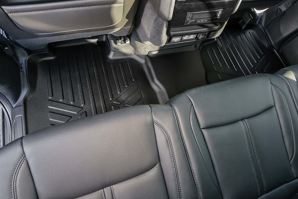 SMARTLINER Custom Fit Floor Liners For 2023-2025 Jeep Grand Wagoneer L (8 Passenger Model)
