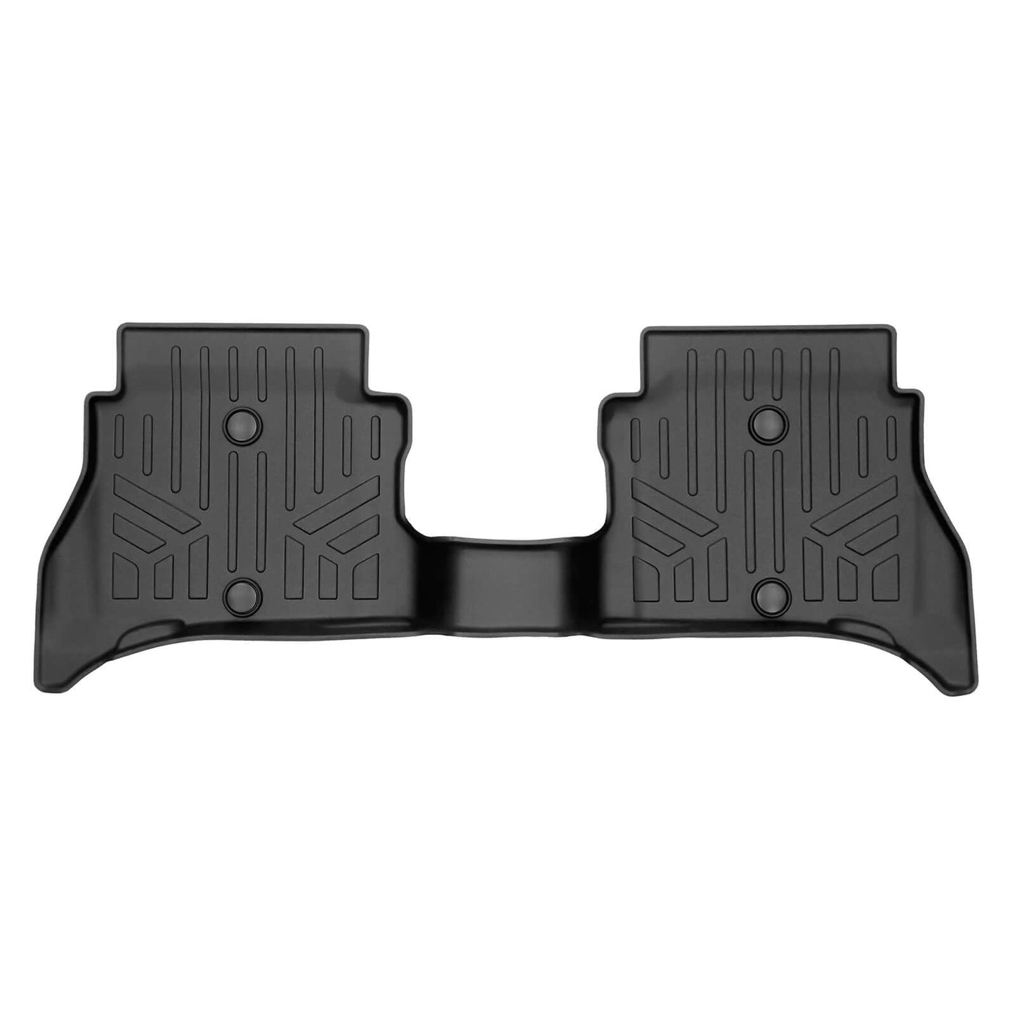 SMARTLINER Custom Fit Floor Liners For 2021-2025 Jeep Wrangler 4xe (With Trail-Rail system)