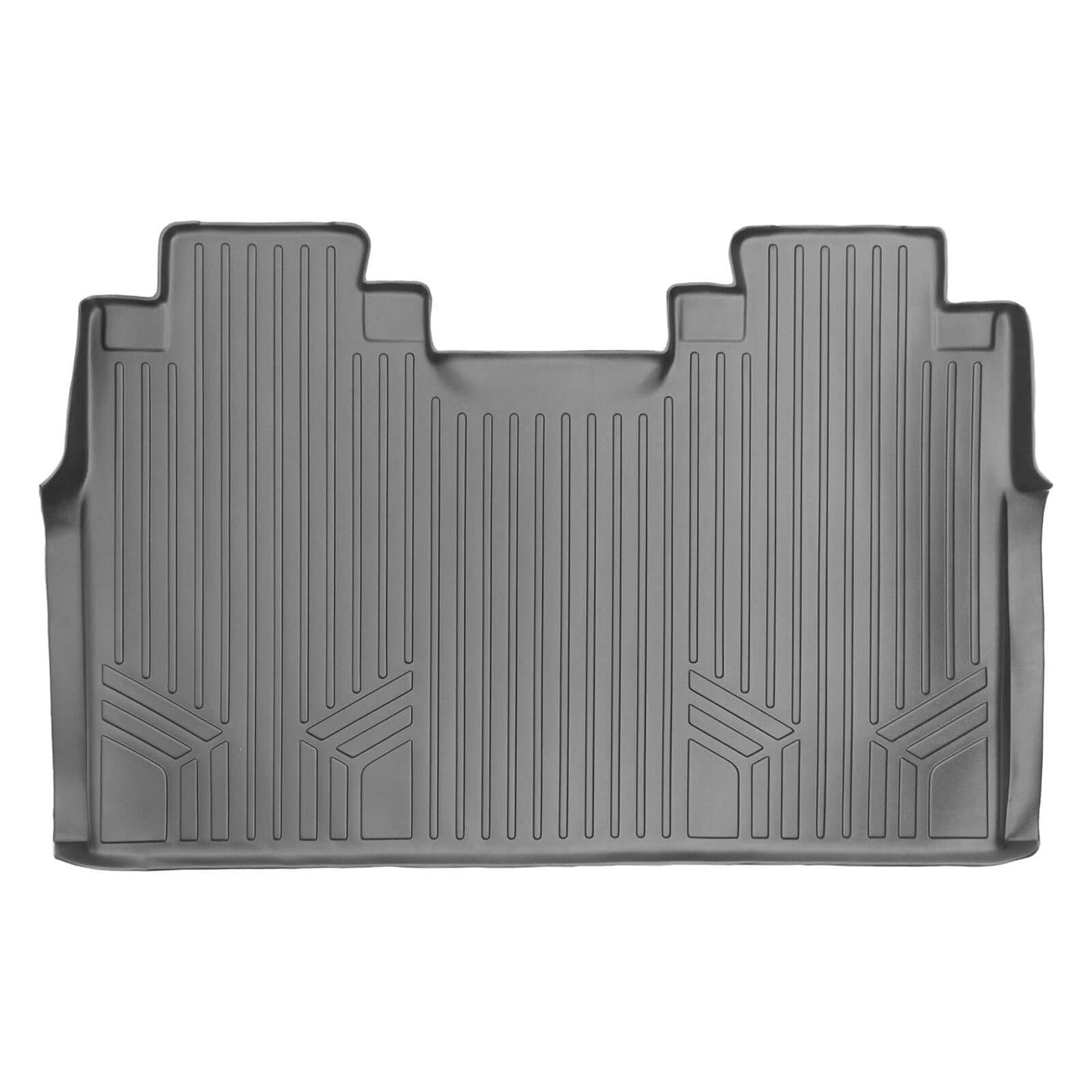 SMARTLINER Custom Fit Floor Liners For 2022-2025 Ford F-150 Lightning 2nd Row Bench seat without under seat fold-flat storage